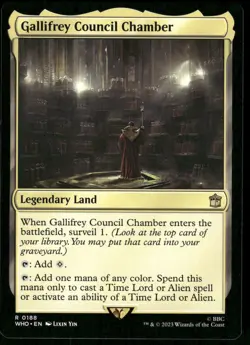 1x Gallifrey Council Chamber - Universes Beyond: Doctor Who - NM - MTG - Image 1