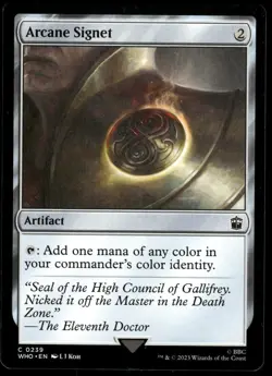 1x Arcane Signet - Universes Beyond: Doctor Who - NM - MTG - Image 1
