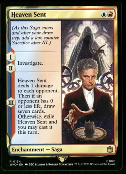 1x Heaven Sent - Universes Beyond: Doctor Who - NM - MTG - Image 1