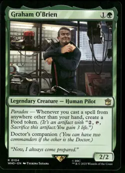 1x Graham O'Brien - Universes Beyond: Doctor Who - NM - MTG - Image 1