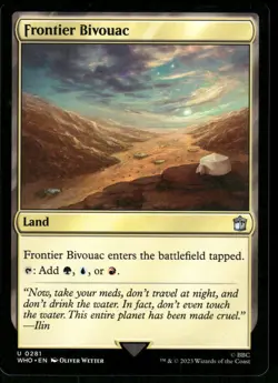 1x Frontier Bivouac - Universes Beyond: Doctor Who - NM - MTG - Image 1