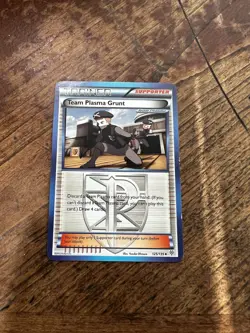 2012 Team Plasma Grunt 125/135 - Plasma Storm - Uncommon - Pokemon Card TCG - Image 1