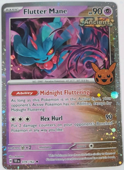 Pokemon - Halloween Trick or Trade - Flutter Mane (Cosmos Holo) 078/162 - NM/M - Image 1
