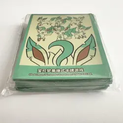 [US SELLER] Leafeon Pokemon TCG Sleeves S-Chinese GX Gift Box New Sealed 64 ct - Image 3