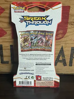 Pokemon XY Breakthrough Sleeved Booster Pack Art - New Sealed. - Image 2