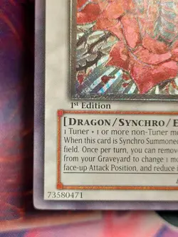 Black Rose Dragon CSOC-EN039 1st Edition Ultimate Rare YuGiOh Card English - Image 5