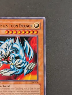 Yugioh TCG - 1x Blue Eyes Toon Dragon - SDP-020 LP, 1st Edition - Vintage Common - Image 5