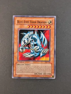 Yugioh TCG - 1x Blue Eyes Toon Dragon - SDP-020 LP, 1st Edition - Vintage Common - Image 2