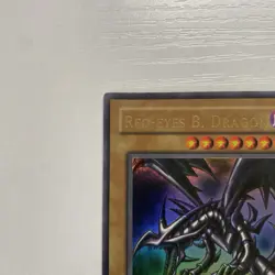 YuGIOh! - 1st Edition LOB-070 Red Eyes Black Dragon - 2002 N/A - Wavy Print - LP - Image 3