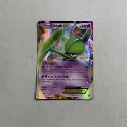 Pokemon TCG Trading Card 2015 Black Star Promo Gallade EX Holo Foil XY45 - Image 1