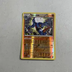 Pokemon TCG Trading Card 2016 XY Steam Siege -- Toxicroak 59/114 Reverse Holo - Image 1