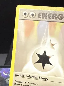 Pokemon Card Double Colorless Energy 96/102 Base Set WOTC Played - Image 2