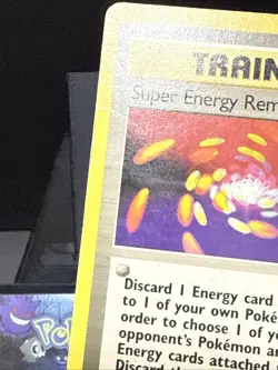 Pokemon Card Super Energy Removal 79/102 Rare Base Set Trainer WOTC Played - Image 2