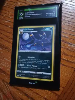 Umbreon Pokemon Card 2025 McDonald's Dragon Discovery Degree 10 #9 - Image 2