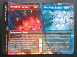 MTG Duskmourn - Roaring Furnace - Borderless Rare - Image 1