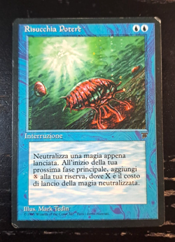 MtG Magic FBB Italian Legends 1995 Mana Drain BB Black Border Leggende - Image 1