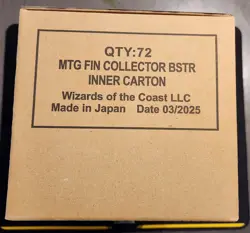 MTG Final Fantasy Collectors Booster Box SEALED CASE - Image 1
