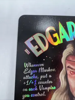 MTG - Edgar Markov - SERIALIZED 108/500 - Innistrad Remastered - Image 3