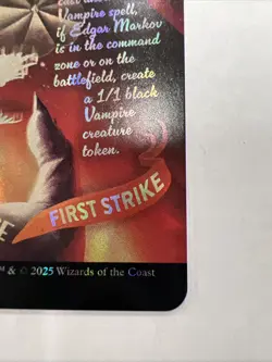 MTG - Edgar Markov - SERIALIZED 108/500 - Innistrad Remastered - Image 5