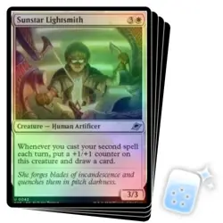 FOIL SUNSTAR LIGHTSMITH X4 Edge Of Eternities EOE Magic MTG MINT CARD - Image 1