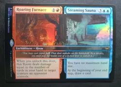 MTG Duskmourn - Roaring Furnace - Foil Rare - Image 1