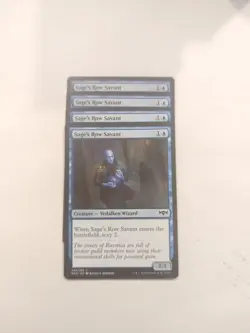 (4) Sage's Row Savant *PLAYSET* Ravnica Allegiance Regular NM MTG - Image 1