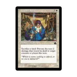 WOTC MtG Prophecy Troubled Healer (C) (Foil) NM - Image 1