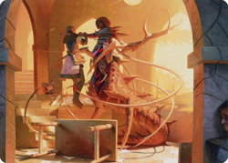 Rona, Tolarian Obliterator Art Card (17) Art Series: MOM Magic the Gathering - Image 1