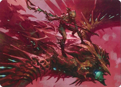Skyclave Invader Art Card (18) - Art Series: MOM Magic the Gathering - Image 1