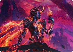 Ayara, Furnace Queen Art Card (21) - Art Series: MOM Magic the Gathering - Image 1