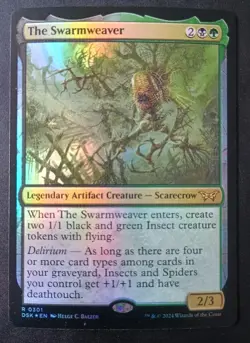 MTG Duskmourn - The Swarmweaver - Foil Rare - Image 1
