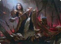 Marchesa, Resolute Monarch Art Card (25) Art Series: MOM Magic the Gathering - Image 1