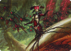 Sheoldred Art Card (28) Art Series: March of the Machine Magic the Gathering - Image 1