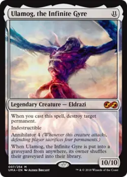 MTG Ulamog, the Infinite Gyre, NM-Mint, English Ultimate Masters - Image 1