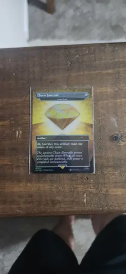 Chaos Emerald (7035) Yellow Foil - Lotus Petal - Sonic Secret Lair - Magic MTG - Image 2