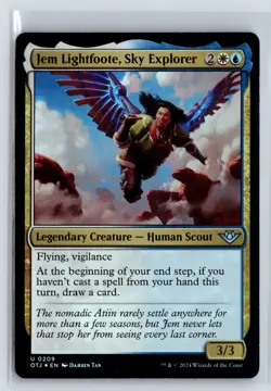 FOIL Jem Lightfoote, Sky Explorer Outlaws Thunder Junction - MTG Magic the - Image 1