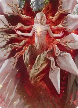Wrenn and Realmbreaker Art Card (56) - Art Series: MOM Magic the Gathering - Image 1