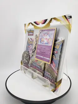 Pokemon TCG Sword and Shield Astral Radiance 3 Pack Blister Sylveon - Image 3