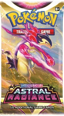 Pokemon TCG Sword and Shield Astral Radiance 3 Pack Blister Sylveon - Image 4