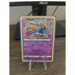 Zacian 082/185 MINT -Amazing Rare Pokémon Card- Vivid Voltage (2c) - Image 2