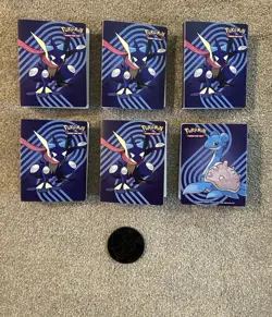 (6) NEW POKEMON STELLAR CROWN Mini Portfolio binders all brand new tcg lgs Coin - Image 1