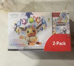 Pokemon Prismatic Evolutions Elite Trainer Box & Booster Bundle - Costco 2 Pack - Image 5