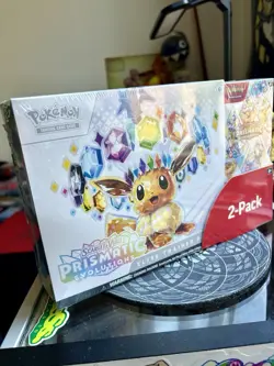 Pokemon Prismatic Evolutions Elite Trainer Box & Booster Bundle - Costco 2 Pack - Image 1