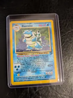 Pokemon TCG Blastoise 002/130 Base Set 2 Holo Water WOTC LP - Image 1