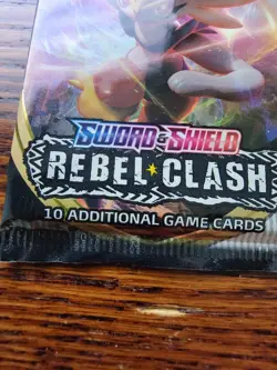 Pokemon TCG | Rebel Clash | Booster Pack | New Factory Sealed - Image 2