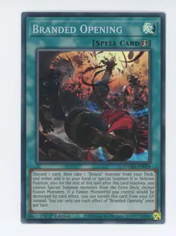 DAMA-EN054 Branded Opening Super Rare 1st Edition NM Yugioh Card - Image 1