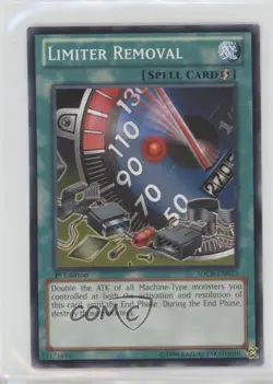 Limiter Removal 1st Ed. YuGiOh Cyber Dragon Revolution Structure Deck 0y59 - Image 1