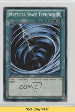 Mystical Space Typhoon 1st Ed. YuGiOh Cyber Dragon Revolution Structure Deck 0b5 - Image 1