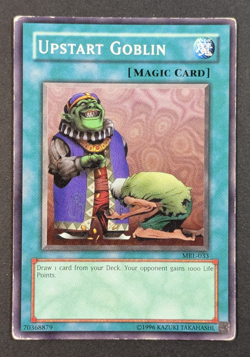Yugioh TCG - 1x Upstart Goblin - MRL-033 MP - Vintage Unlimited - Common - Magic - Image 1