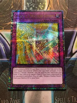 *** HARPIE'S FEATHER STORM *** QUARTER CENTURY SECRET RARE RA01-EN073 YUGIOH! - Image 1